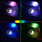 Dekoratív mini USB-s LED-lámpa autó belső teréhez