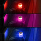 Dekoratív mini USB-s LED-lámpa autó belső teréhez